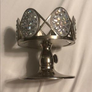 Bath and Body Works Candle Holder with Rhinestones